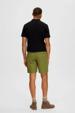 Pantalon Corto Chino De Algodon Organico.^Selected New