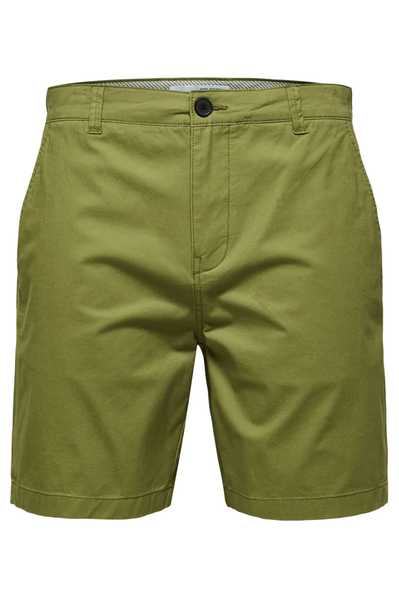 Pantalon Corto Chino De Algodon Organico.^Selected New