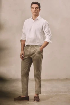 Pantalon Cropped Con Pinzas^Ooto Store