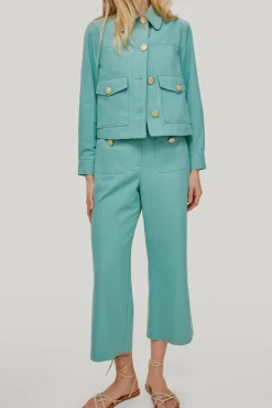 Pantalon Culotte Bolsillos Plastron^Pedro del Hierro Clearance