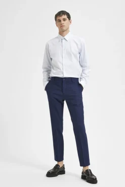 Pantalon De Lino Slim Fit^Selected Homme Store