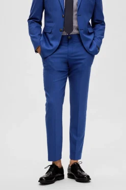 Pantalon De Traje Slim Fit Con Lana^Selected Clearance