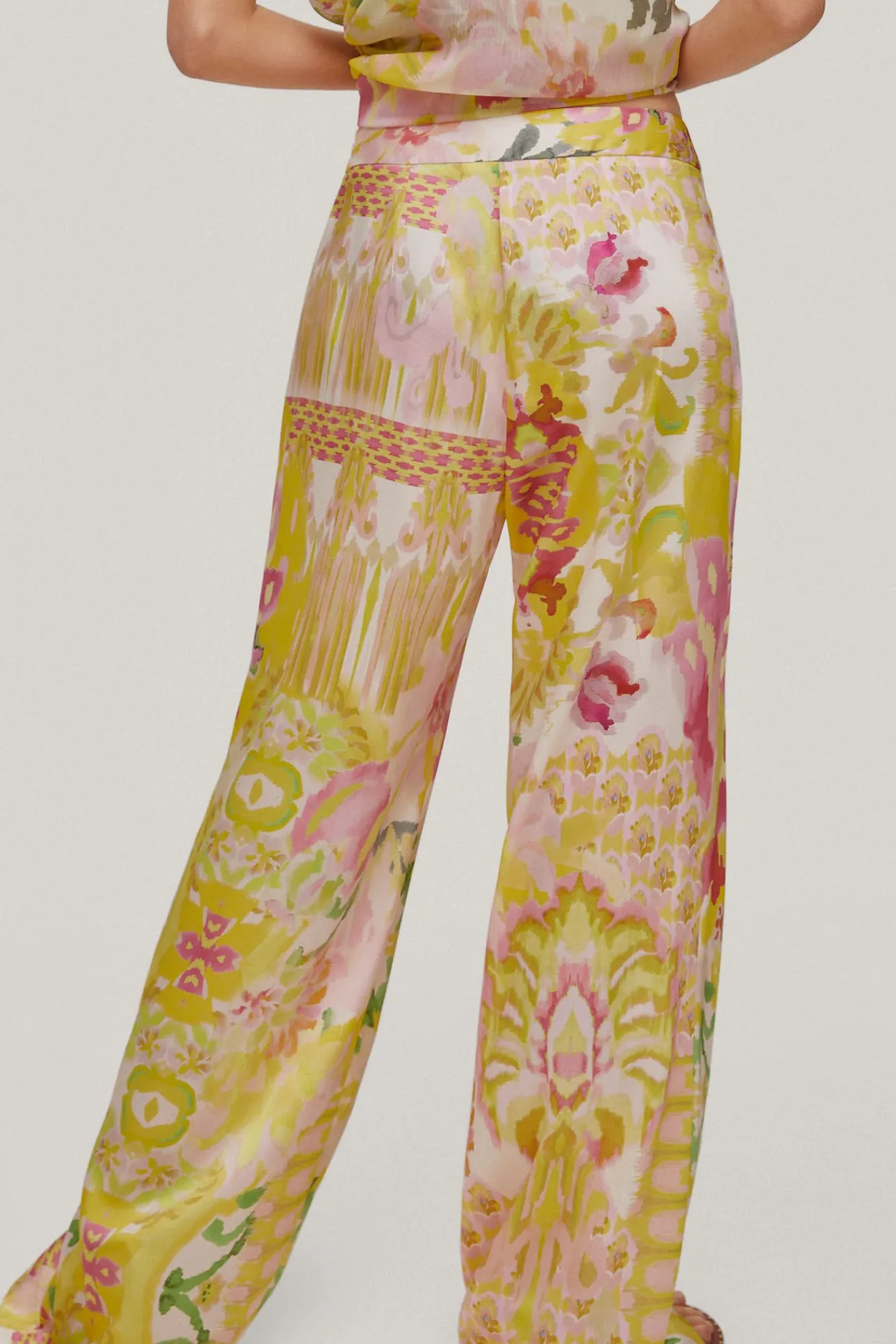Pantalon Estampado De Tiro Alto^Pedro del Hierro Cheap