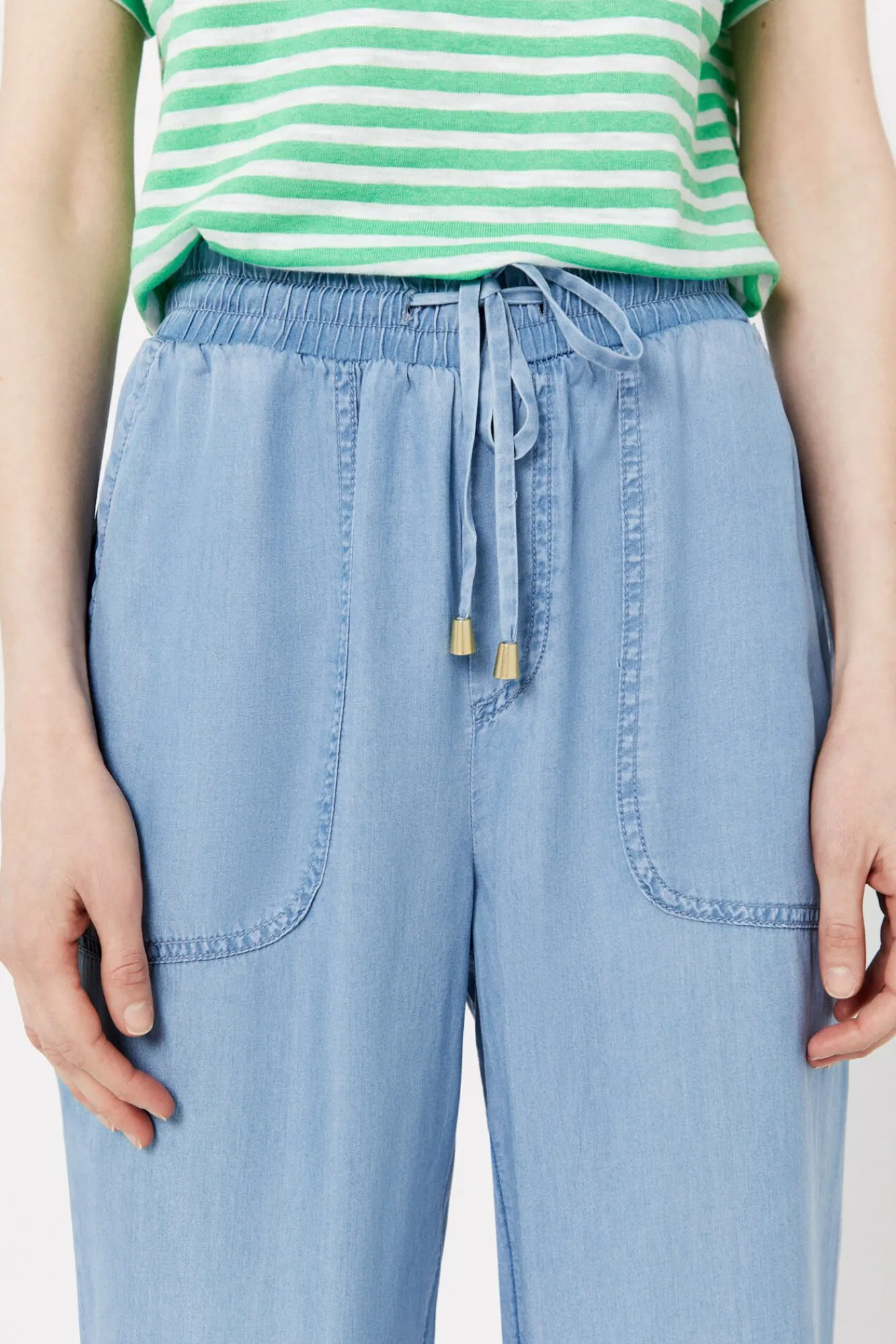 Pantalon Fluido 100% Tencel^Cortefiel New