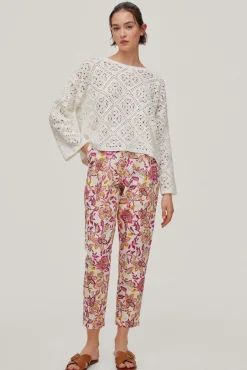 Pantalon Pinzas Estampado^Pedro del Hierro Sale
