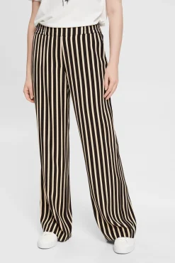 Pantalon Rayas Viscosa Con Ligero Brillo^Esprit Outlet
