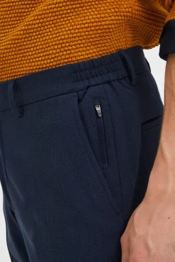 Pantalon Slim Fit Estructura^Selected Outlet