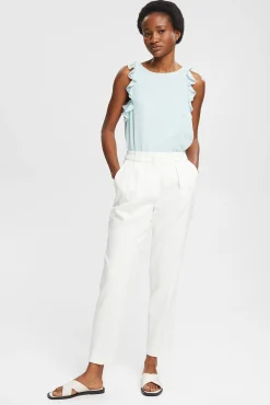 Pantalon Traje Pnzas Con Viscosa^Esprit Store