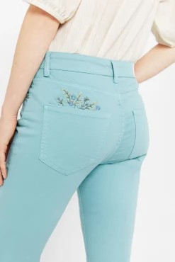 Pantalon Vaquero 5 Bolsillos Fit Crop^Cortefiel Fashion