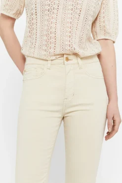 Pantalon Vaquero 5 Bolsillos Fit Crop^Cortefiel New