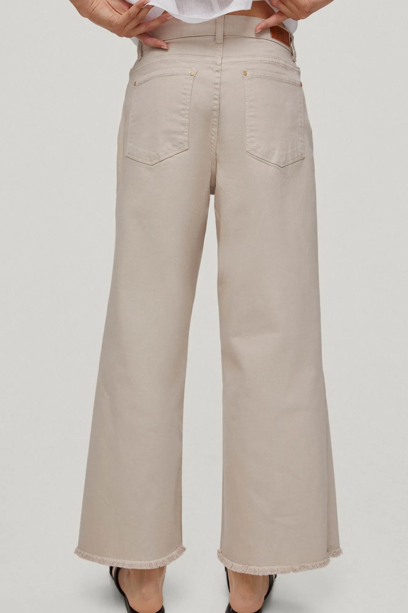 Pantalon Vaquero 5 Bolsillos Wide Leg Cropped^Pedro del Hierro Store