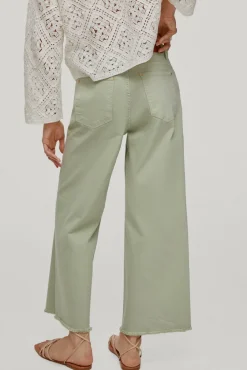 Pantalon Vaquero 5 Bolsillos Wide Leg Cropped^Pedro del Hierro Discount