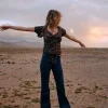 Pantalon Vaquero Fit Campana^Slowlove Cheap