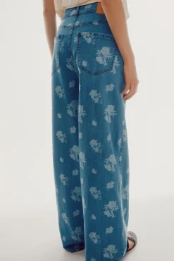 Pantalon Vaquero Fit Wide Leg^Slowlove Store