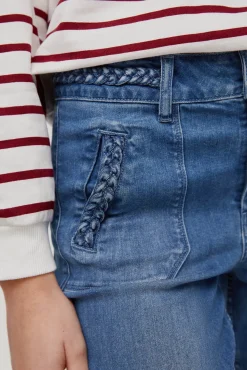 Pantalon Vaquero Flare Fit Trenza^Pedro del Hierro Sale