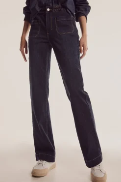 Pantalon Vaquero Flare Fit Trenza^Pedro del Hierro Outlet