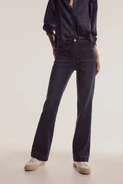 Pantalon Vaquero Flare Fit Trenza^Pedro del Hierro Outlet