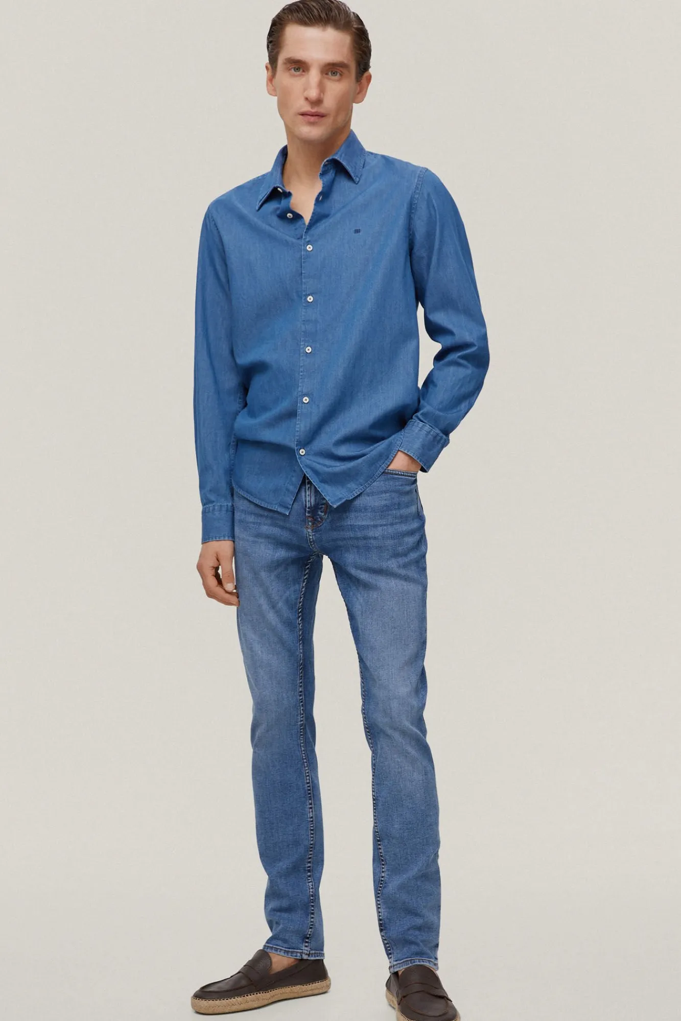 Pantalon Vaquero Premium Flex Slim Fit^Pedro del Hierro New