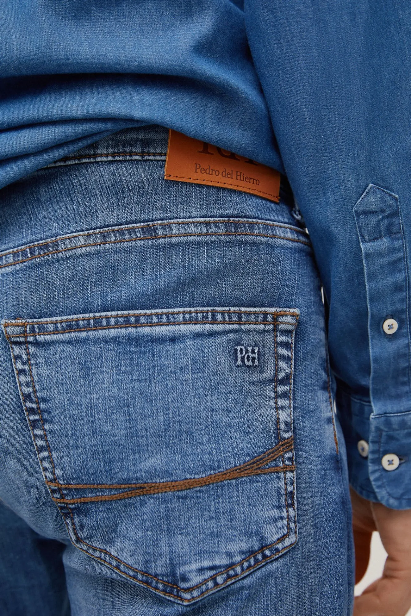 Pantalon Vaquero Premium Flex Slim Fit^Pedro del Hierro New
