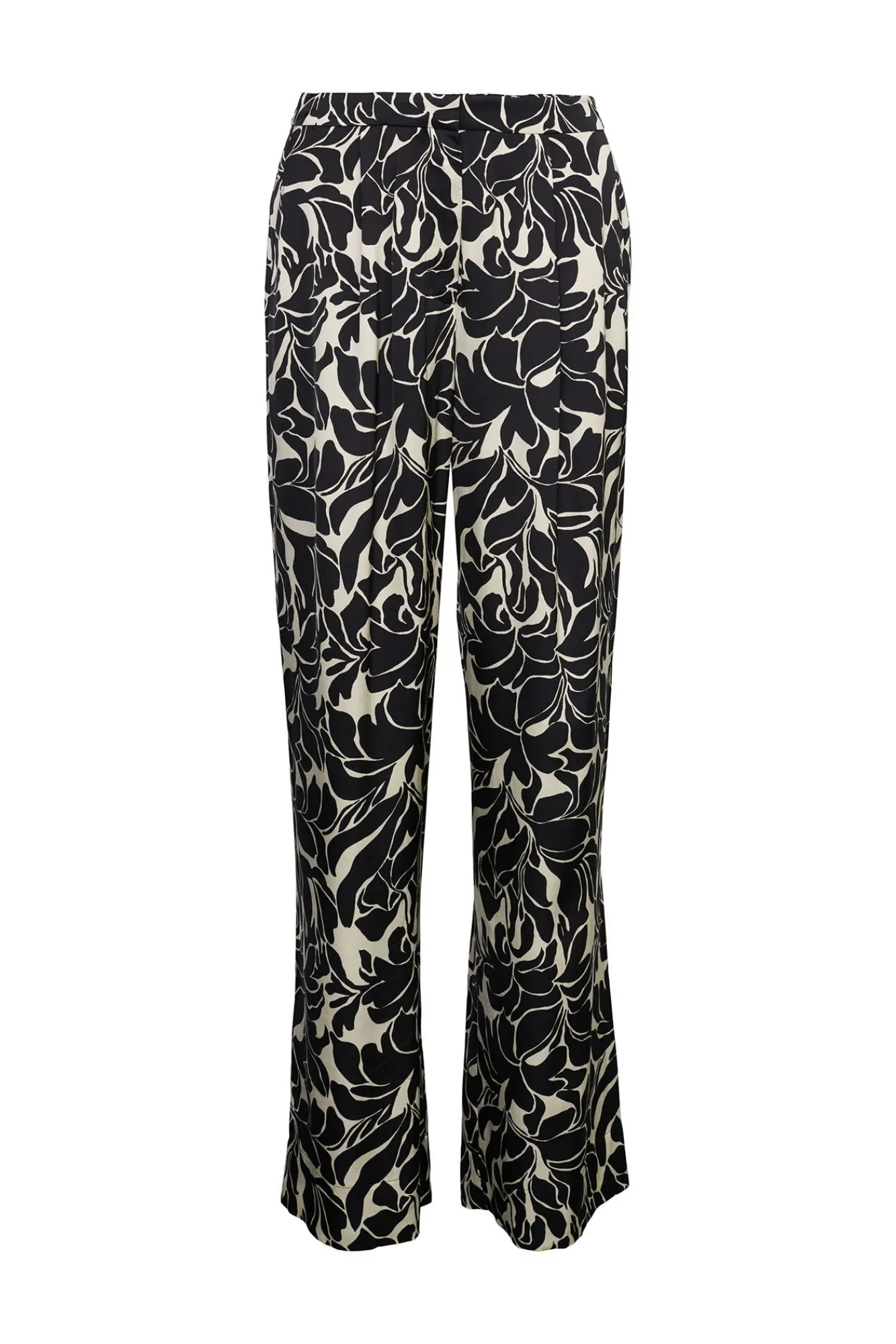 Pantalon Viscosa Pinzas Estampado Floral^Esprit Store