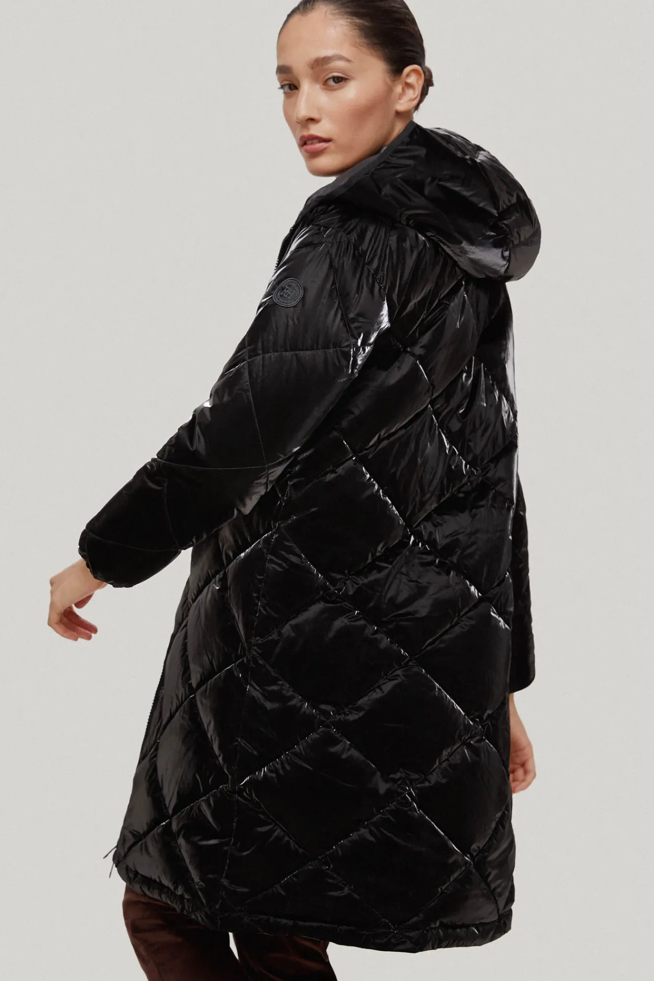 Parka Larga Charol^Pedro del Hierro Cheap