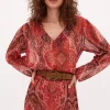 Paula Blusa Estampada Con Hilo Metalizado^Hoss Intropia Best