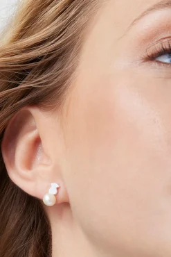 Pendientes De Plata Y Perlas Cultivadas Puppies^Tous Best Sale
