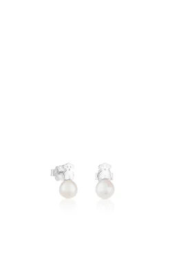 Pendientes De Plata Y Perlas Cultivadas Puppies^Tous Best Sale