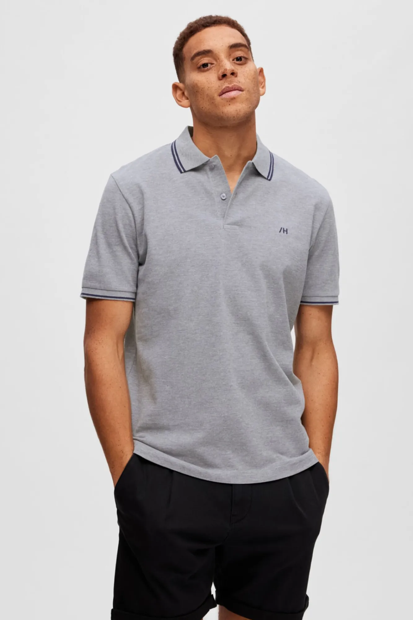 Polo 100% Algodon Organico Con Logo Bordado^Selected Flash Sale