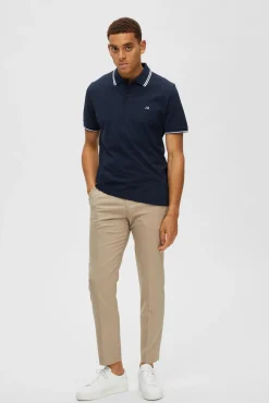 Polo 100% Algodon Organico Con Logo Bordado^Selected Flash Sale