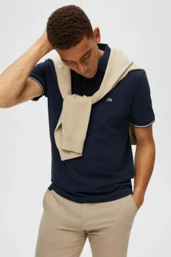Polo 100% Algodon Organico Con Logo Bordado^Selected Flash Sale