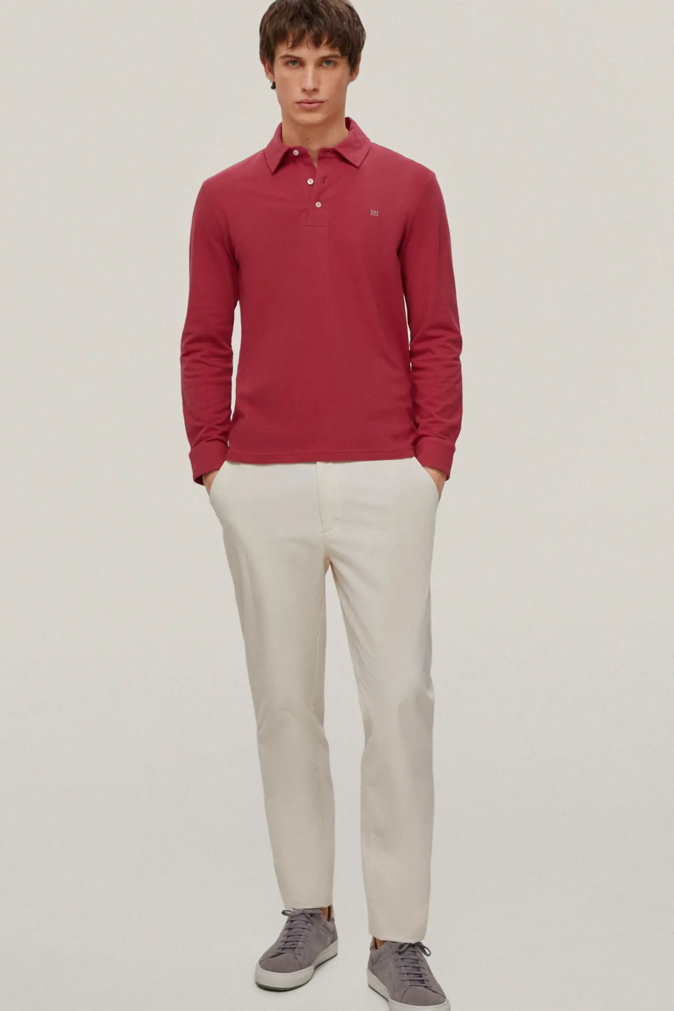 Polo Basico Manga Larga^Pedro del Hierro New