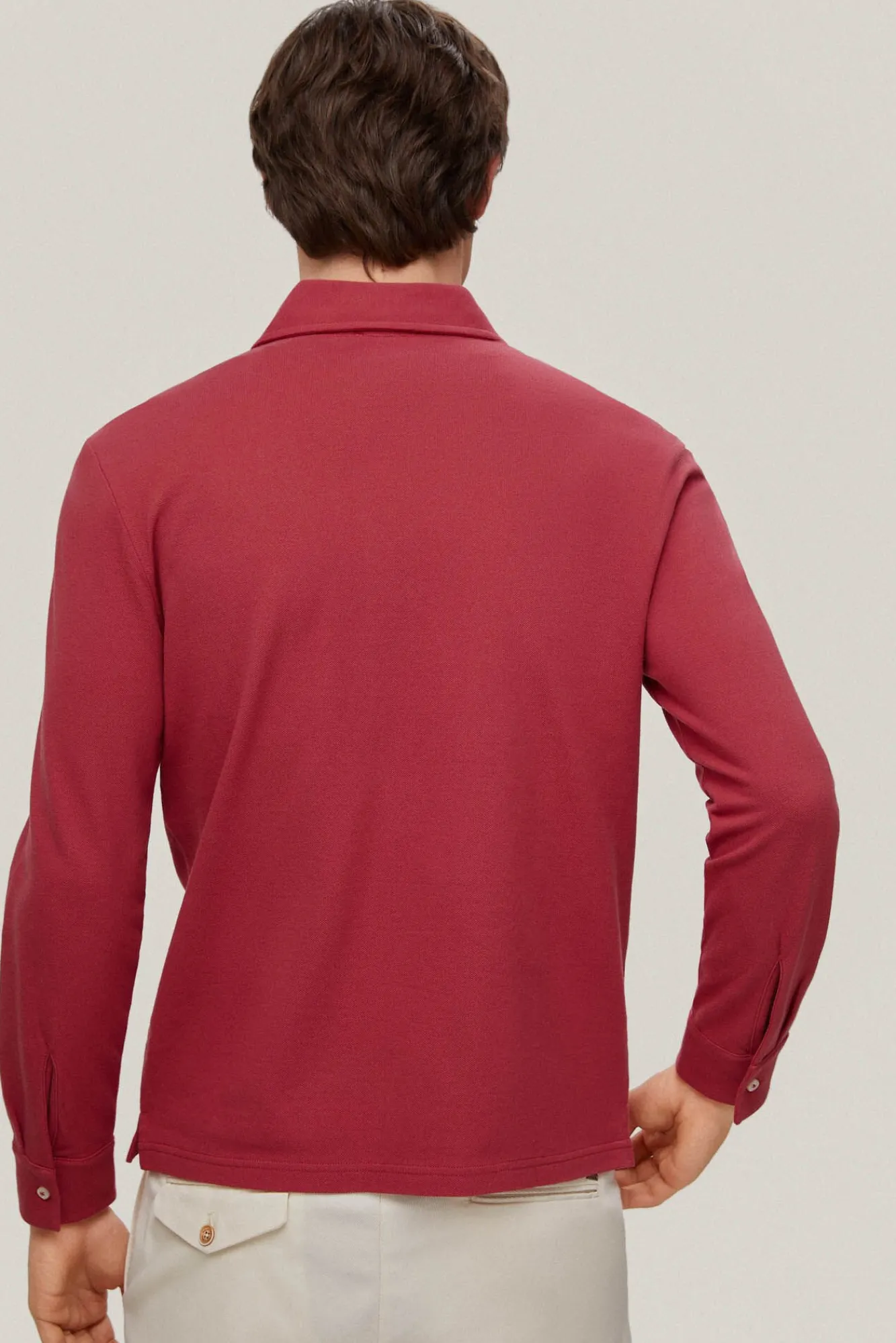 Polo Basico Manga Larga^Pedro del Hierro New
