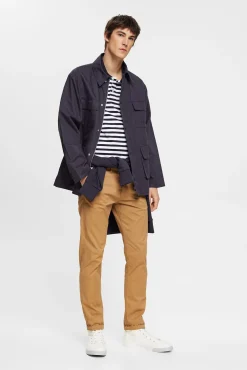 Polo Basico Pique Rayas Algodon^Esprit Outlet