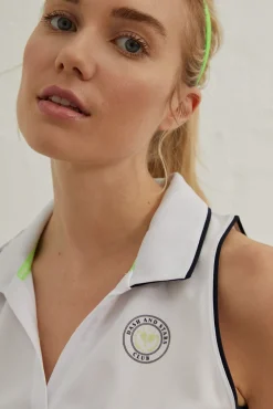 Polo Blanco Sin Mangas^Dash and Stars Shop