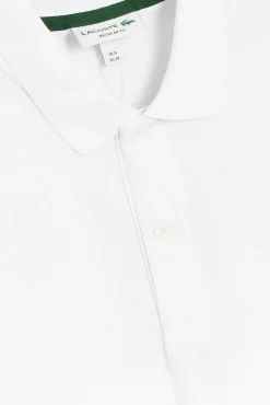 Polo Con Bordado De Cocodrilo Pespunteado^Lacoste Online