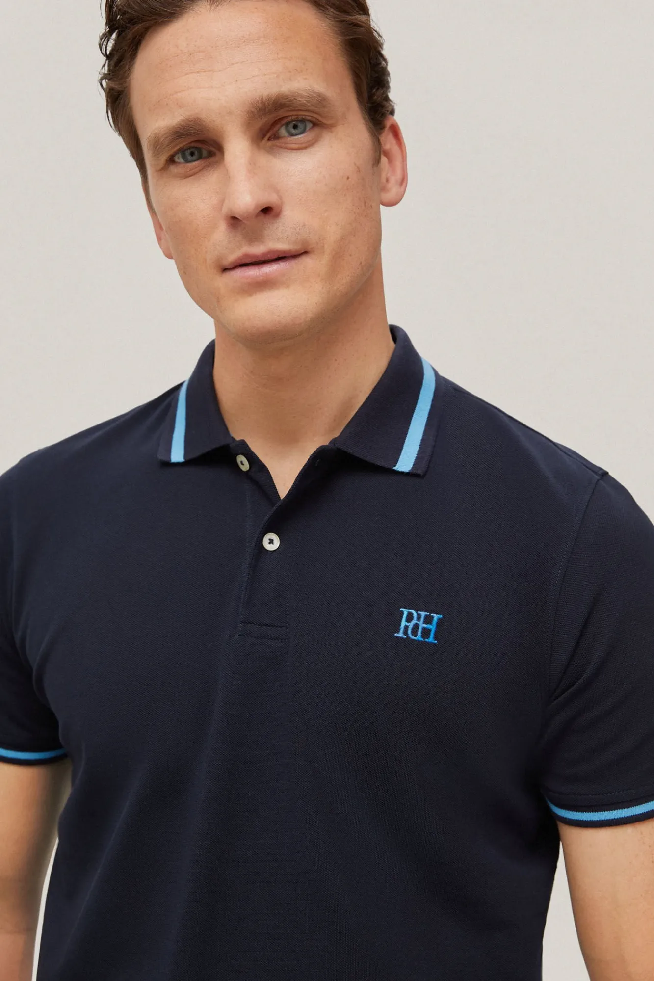 Polo Cuello Tip Logo Color^Pedro del Hierro Online