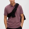 Polo De Algodon Organico Con Logo Bordado^Selected Best