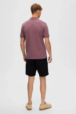 Polo De Algodon Organico Con Logo Bordado^Selected Best