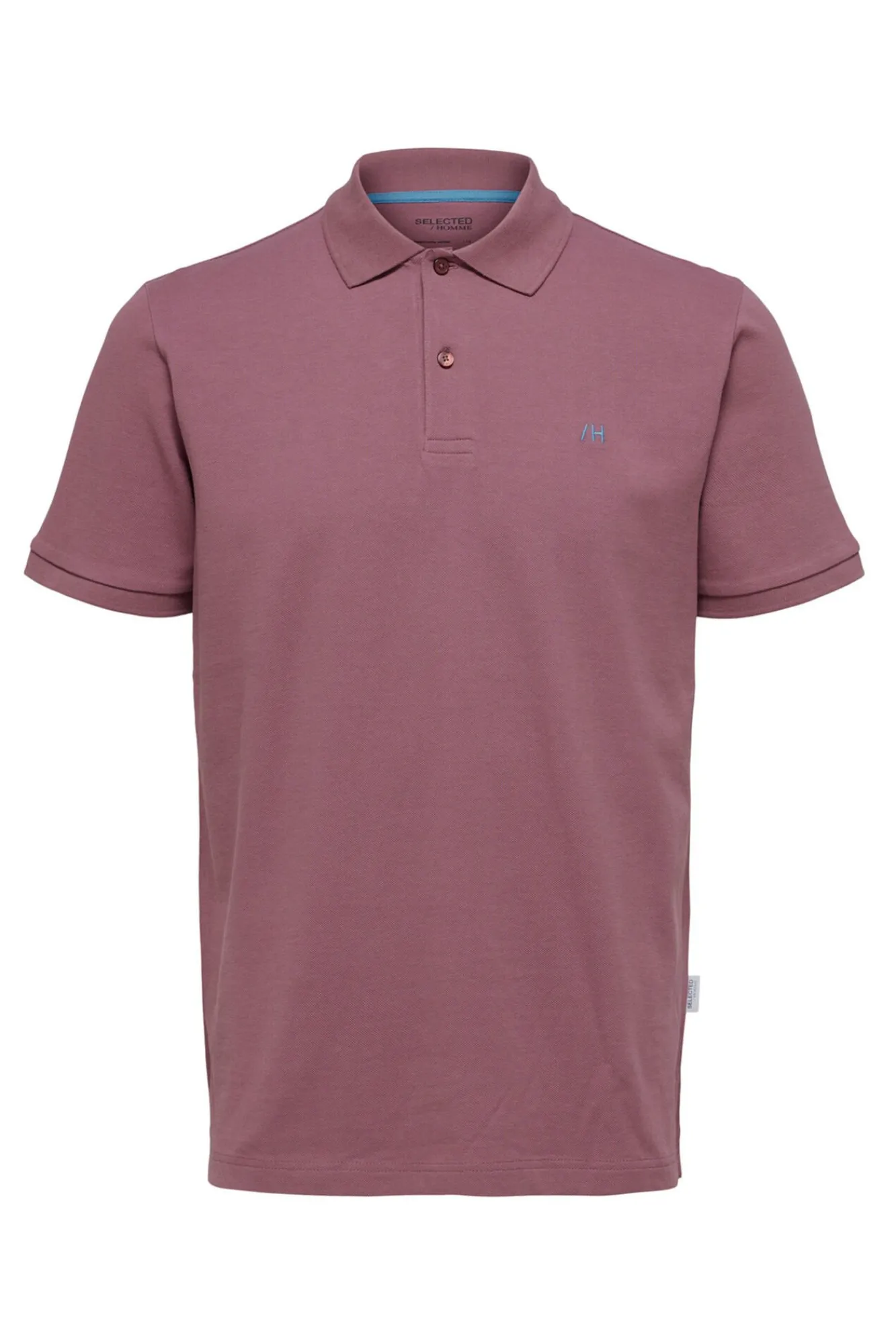 Polo De Algodon Organico Con Logo Bordado^Selected Best