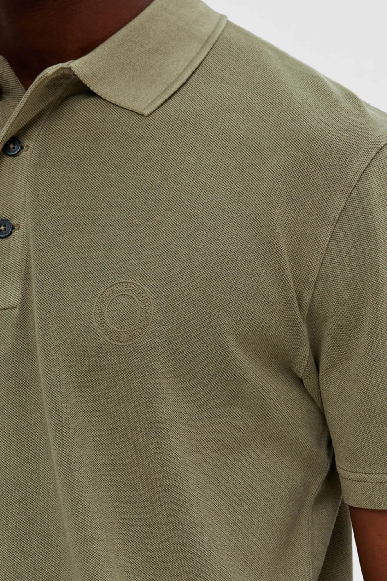 Polo De Manga Corta 100% Algodon Organico.^Selected Clearance
