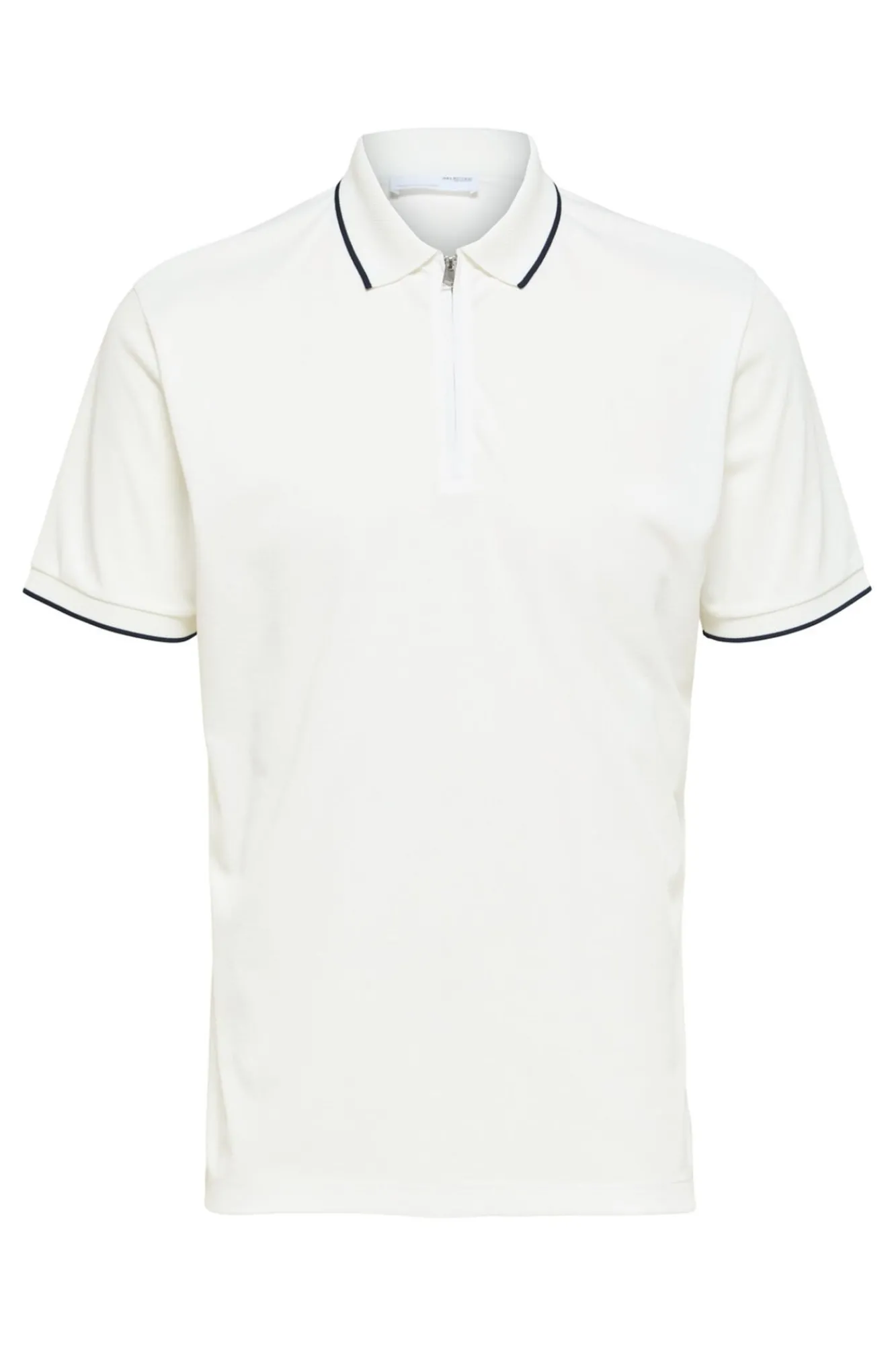Polo De Manga Corta Con Cremallera De Algodon Organico.^Selected Clearance