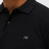 Polo De Manga Corta Con Logo Bordado 100% Algodon Organico^Selected Best Sale
