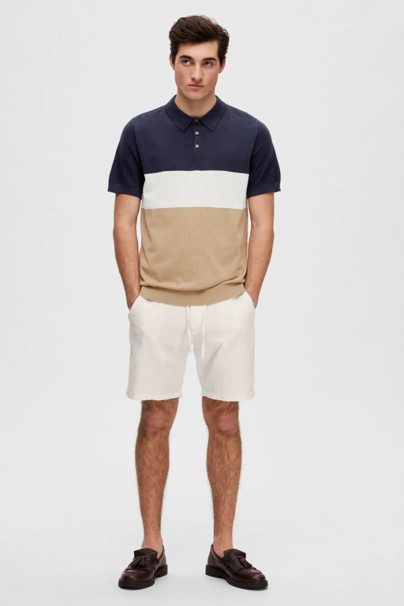Polo De Manga Corta De Punto De Algodon Organico.^Selected Online