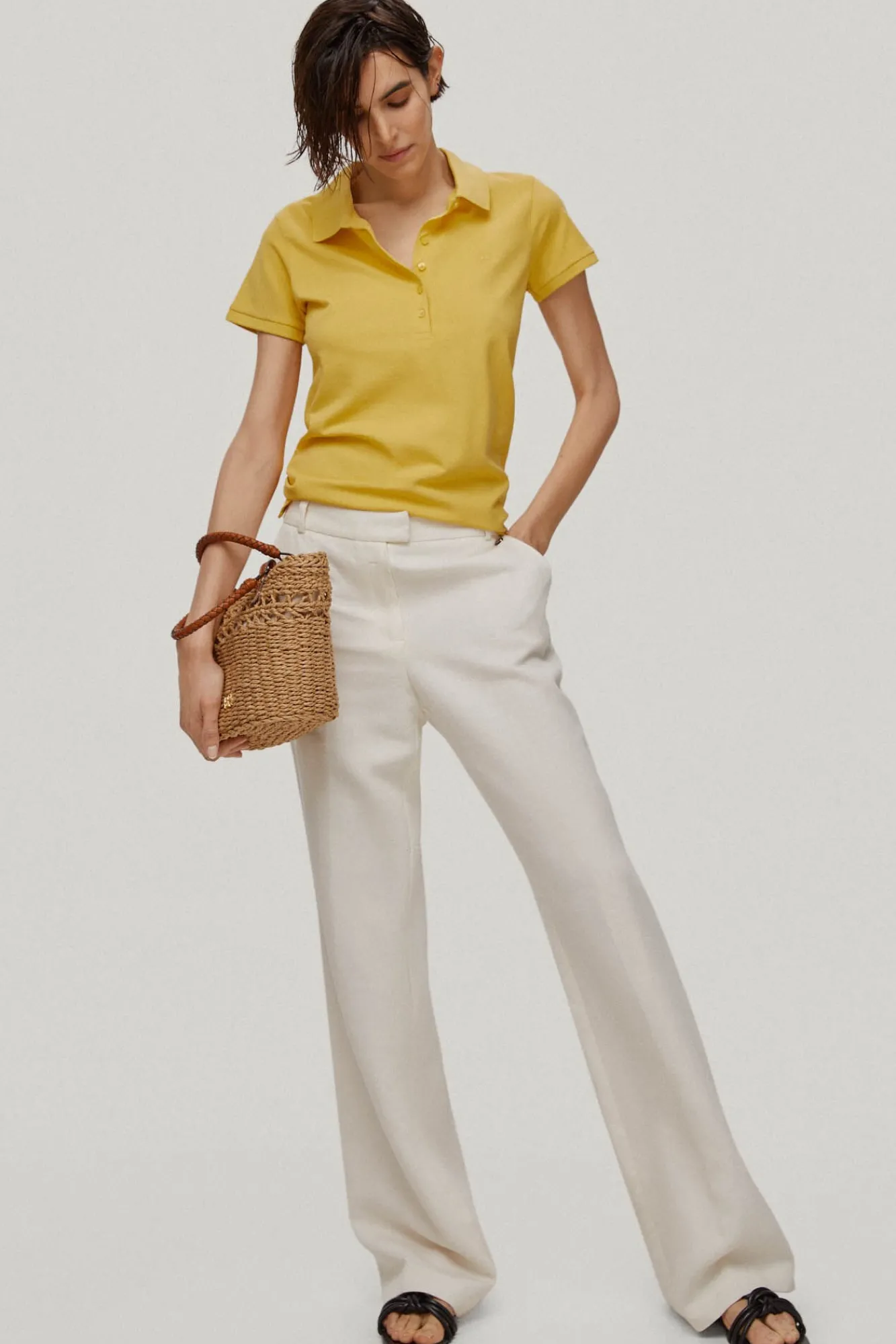 Polo De Manga Corta Liso^Pedro del Hierro Cheap
