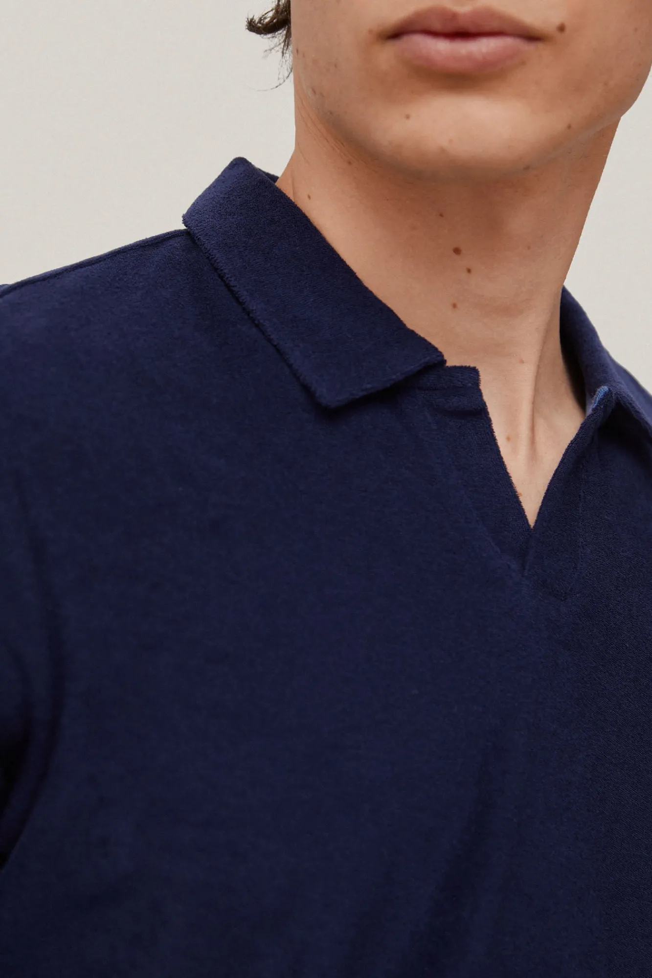 Polo Liso Rizo Cuello Abierto^Pedro del Hierro Fashion