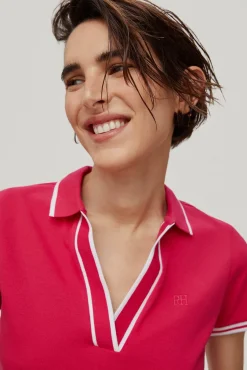 Polo Manga Corta Escote Desmentido^Pedro del Hierro Discount