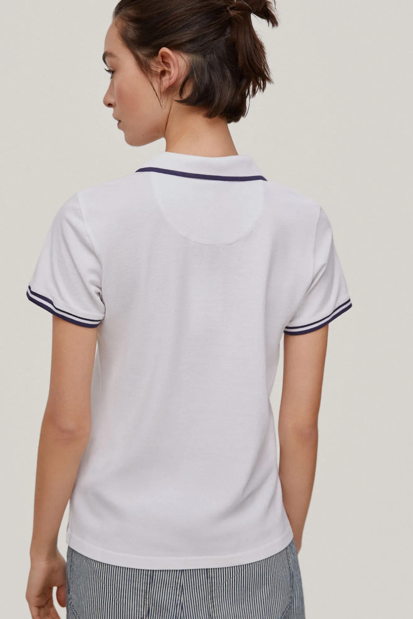 Polo Manga Corta Escote Desmentido^Pedro del Hierro New
