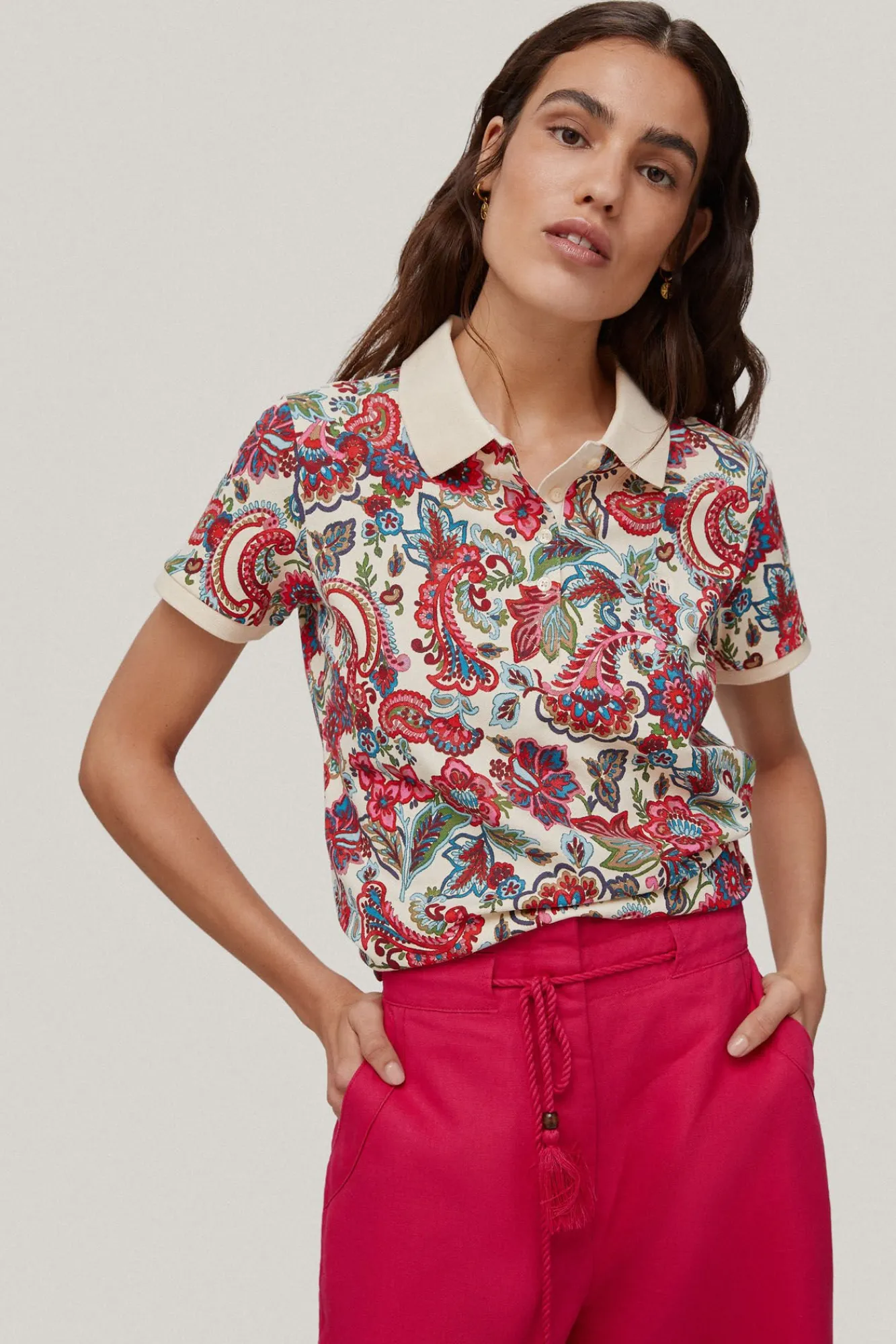 Polo Manga Corta Estampado^Pedro del Hierro Cheap