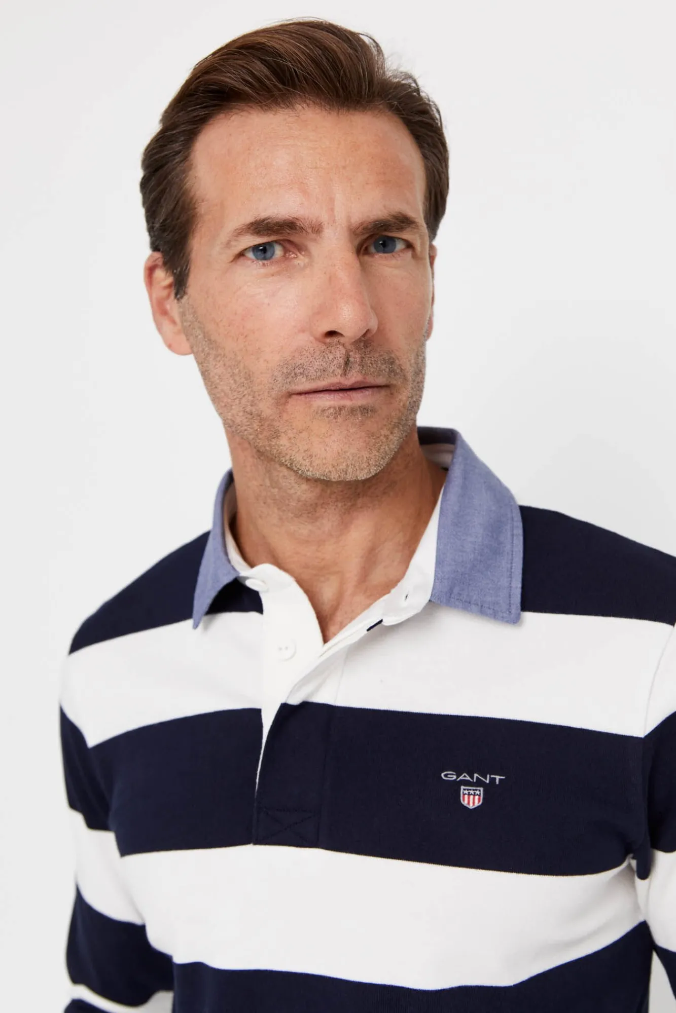 Polo Manga Larga^Gant Online